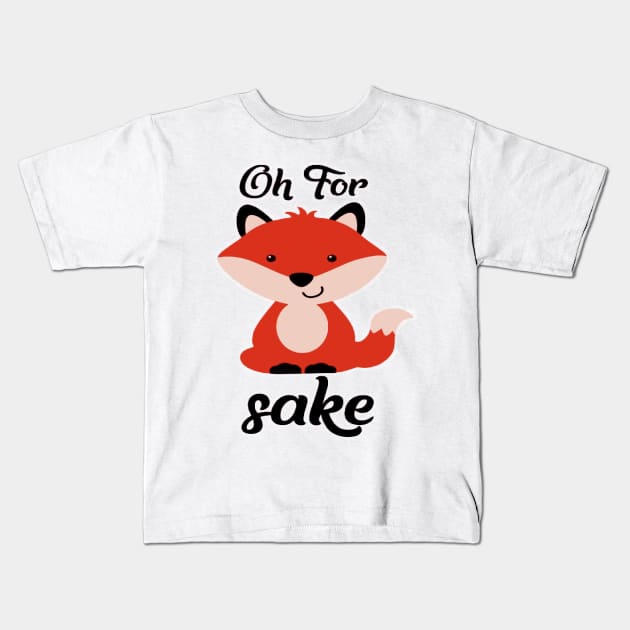 oh for sake Kids T-Shirt by ogami